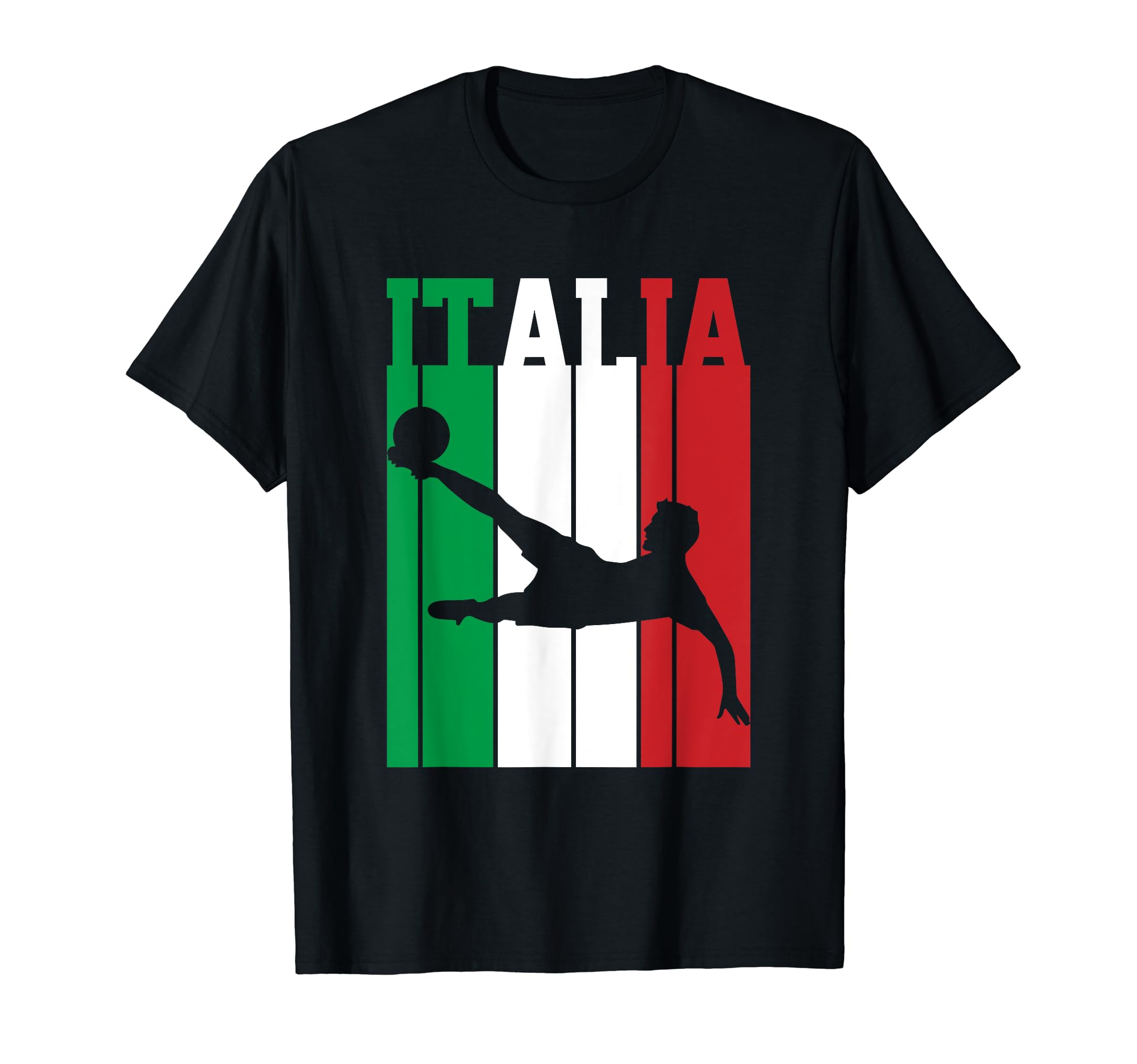 Italy Flag Italian Pride Soccer T-Shirt - Aesthetic Graphic Unisex - T-Shirt, Sweatshirt, Hoodie