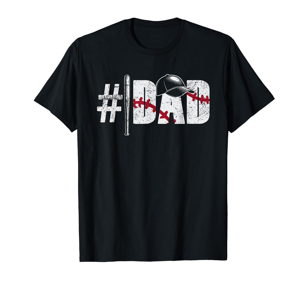 Mens Number One Baseball Dad T-Shirt - Casual Everyday Wear for Adults - T-Shirt, Sweatshirt, Hoodie