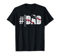 Mens Number One Baseball Dad T-Shirt - Casual Everyday Wear for Adults - T-Shirt, Sweatshirt, Hoodie