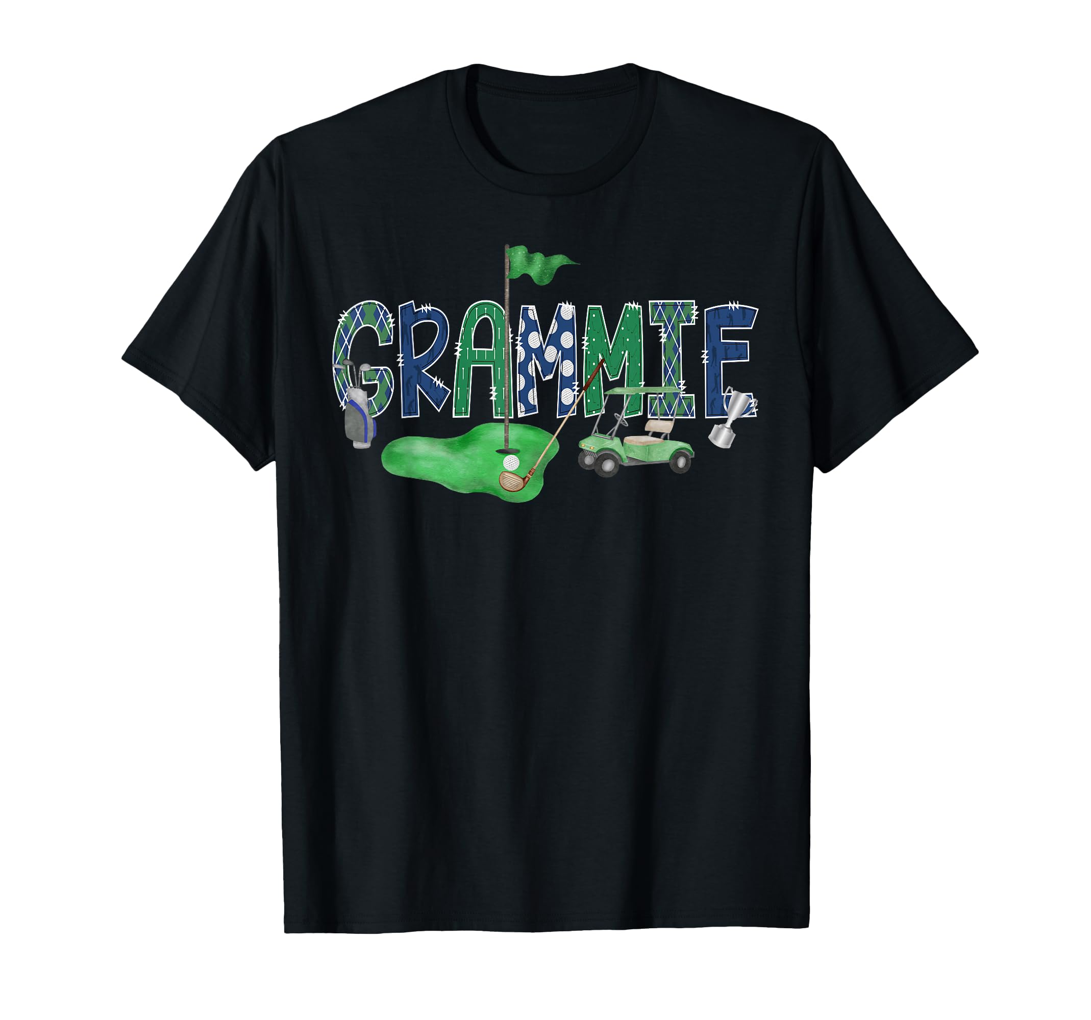 Golf Grammie Hole One Golf 1St Birthday T-Shirt - Graphic Print Men Women - T-Shirt, Sweatshirt, Hoodie