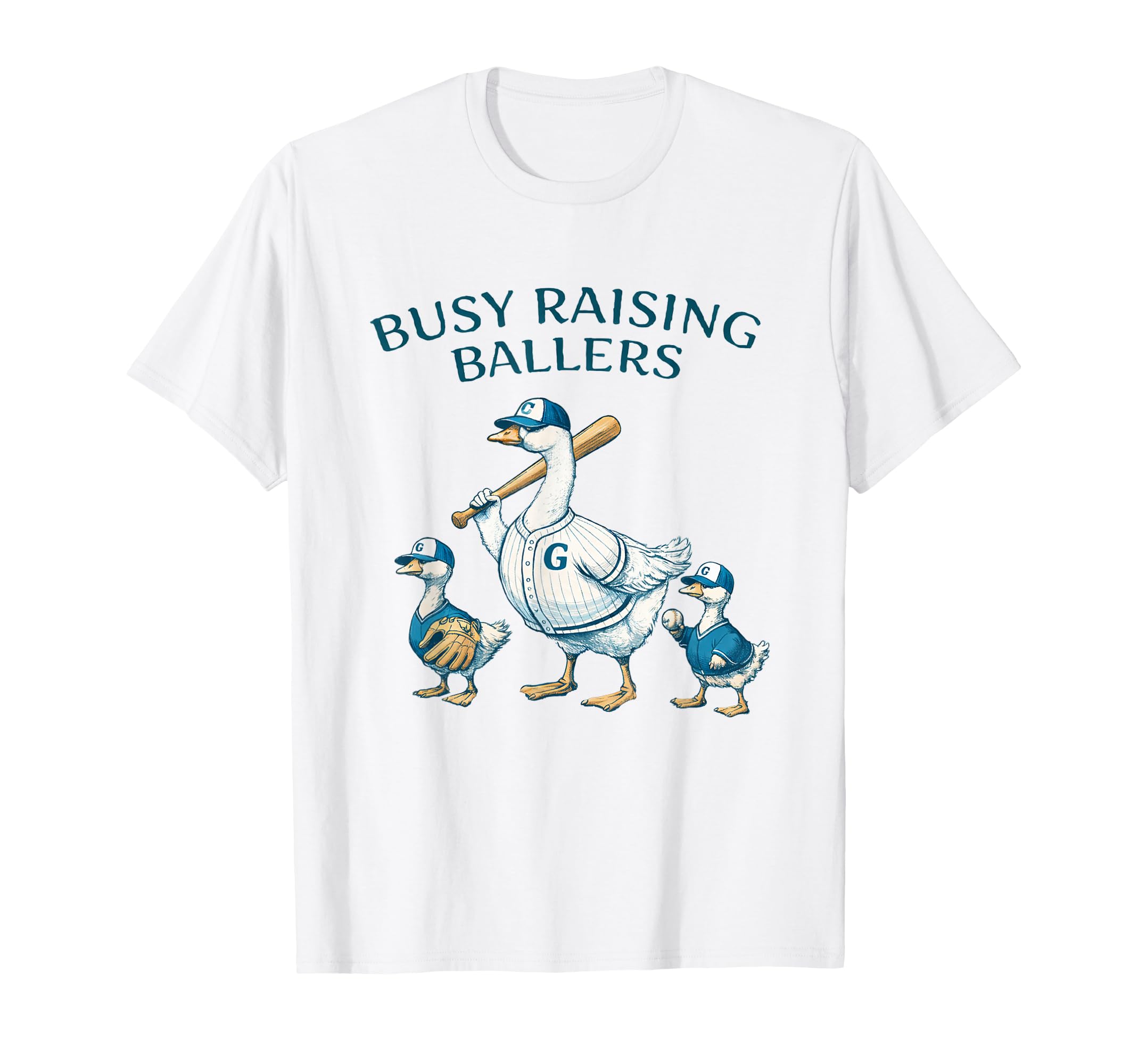 Busy Raising Baller Baseball T-Shirt - Aesthetic Graphic Men Women - T-Shirt, Sweatshirt, Hoodie