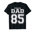 Number 85 Custom Proud Soccer T-Shirt - Fun Novelty Design Men Women - T-Shirt, Sweatshirt, Hoodie