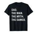 Dad Myth Gamer T-Shirt - Custom Art Print Men Women - T-Shirt, Sweatshirt, Hoodie