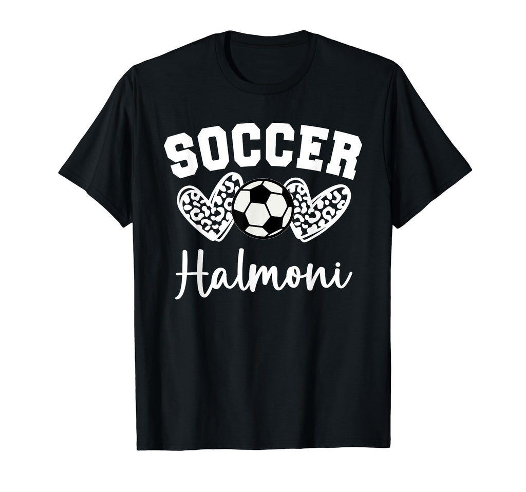 Soccer Halmoni Matching Family Soccer T-Shirt - Trendy Graphic for Adults - T-Shirt, Sweatshirt, Hoodie