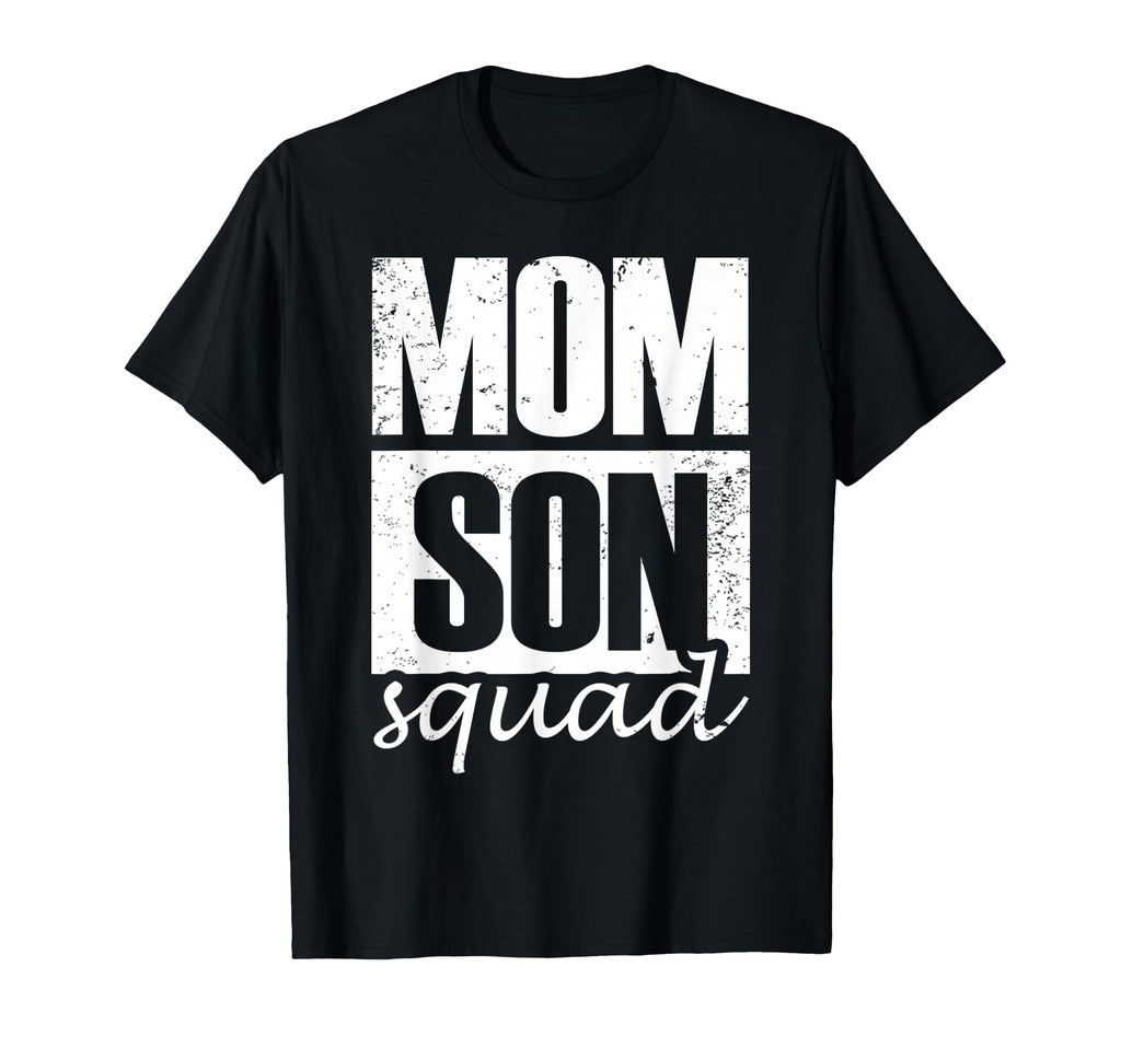 Mommy Son Squad Mom Sons Matching T-Shirt - Minimalist Print Unisex - T-Shirt, Sweatshirt, Hoodie