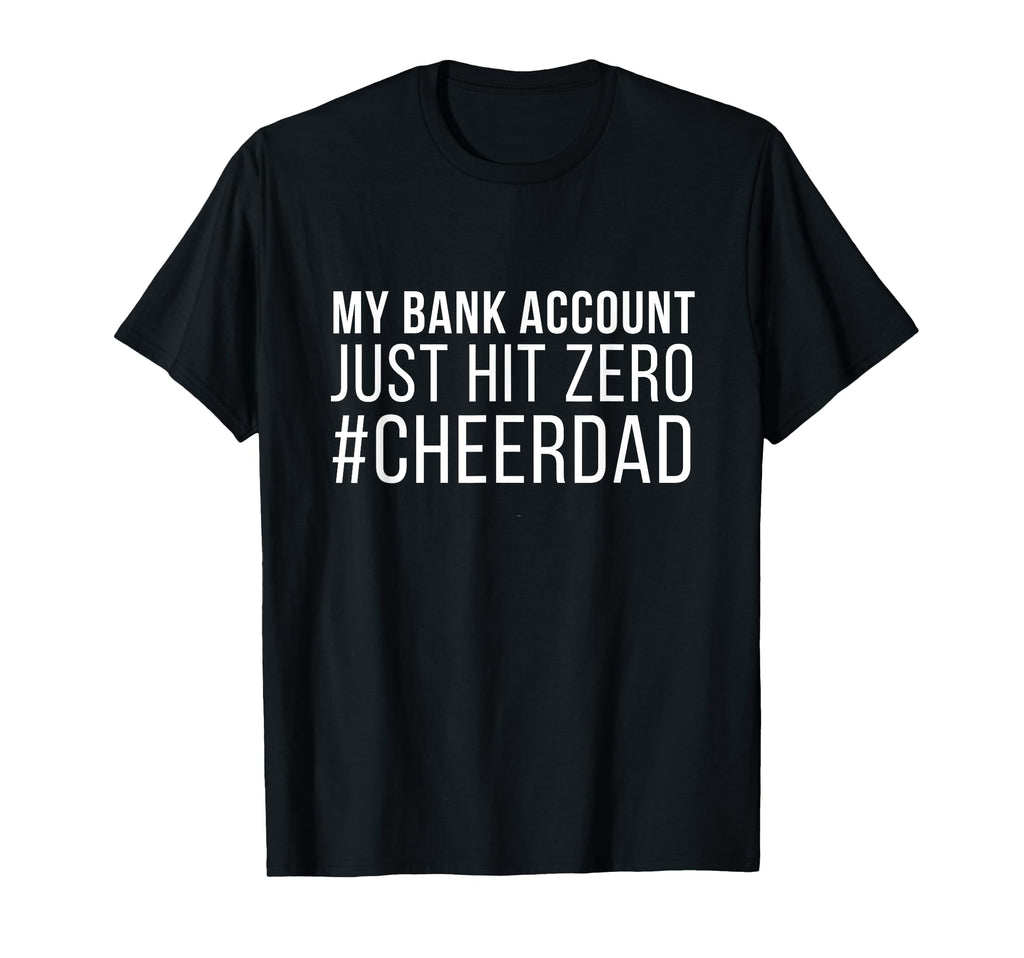 Funny My Bank Account Just Hit Zero T-Shirt - Unique Graphic for Adults - T-Shirt, Sweatshirt, Hoodie