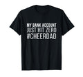 Funny My Bank Account Just Hit Zero T-Shirt - Unique Graphic for Adults - T-Shirt, Sweatshirt, Hoodie
