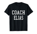 Coach Elias Custom Football Soccer T-Shirt - Fun Novelty Design Men Women - T-Shirt, Sweatshirt, Hoodie