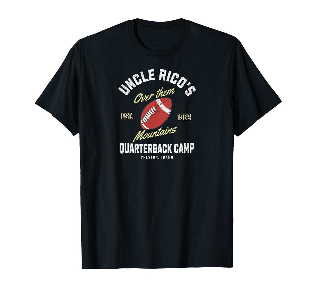 Uncle Ricos Quarterback Camp Football T-Shirt - Minimalist Print Men Women - T-Shirt, Sweatshirt, Hoodie