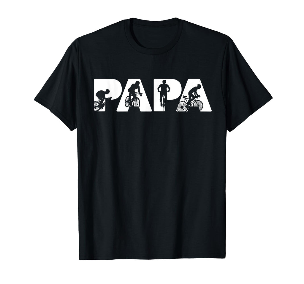 Funny Fathers Day Gift Dad Papa Cycling T-Shirt - Trendy Graphic Men Women - T-Shirt, Sweatshirt, Hoodie