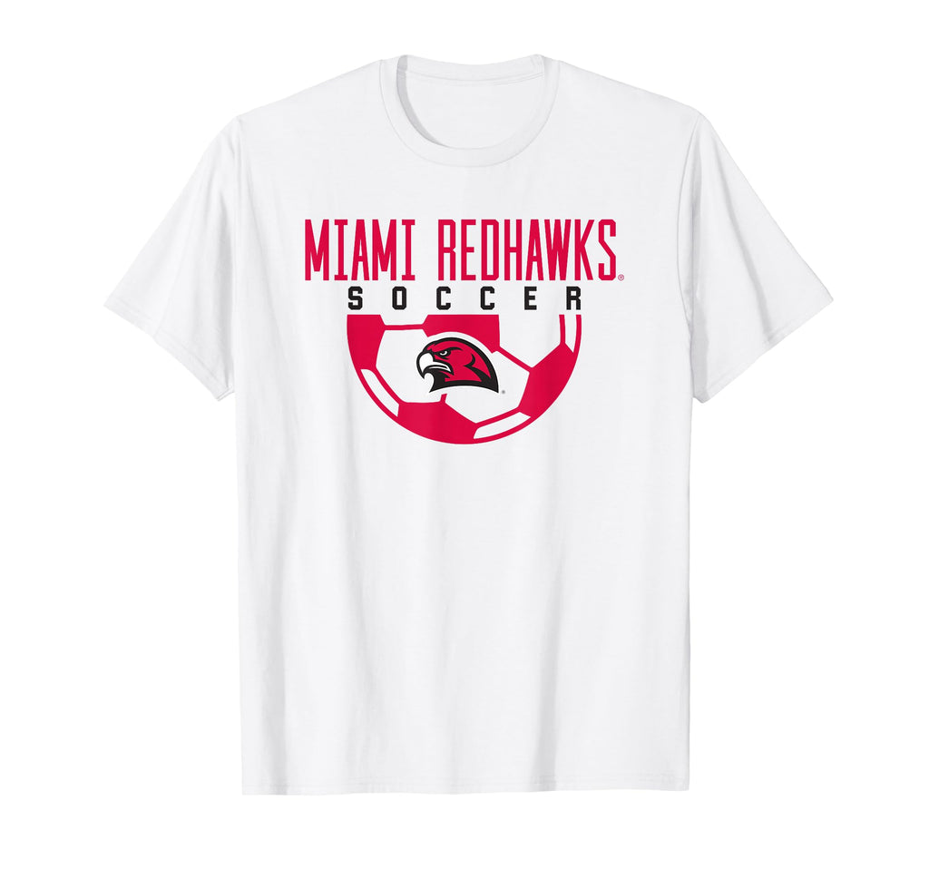 Miami University Ohio Redhawks Soccer T-Shirt - Unique Graphic Men Women - T-Shirt, Sweatshirt, Hoodie