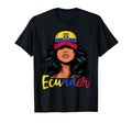 Ecuadorian Ecuador Flag Proud T-Shirt - Fun Novelty Design for Adults - T-Shirt, Sweatshirt, Hoodie