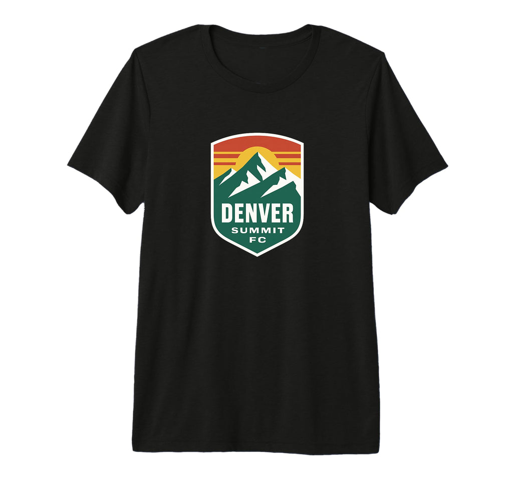 Nwsl Denver Summit Fc Tri Blend T-Shirt - Streetwear Style Unisex - T-Shirt, Sweatshirt, Hoodie