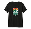 Nwsl Denver Summit Fc Tri Blend T-Shirt - Streetwear Style Unisex - T-Shirt, Sweatshirt, Hoodie