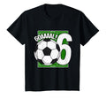 Goaaal 6Th Birthday 6 Year Old Soccer T-Shirt - Novelty Apparel for Adults - T-Shirt, Sweatshirt, Hoodie