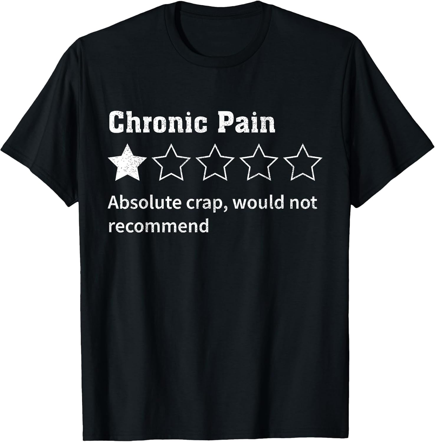 Chronic Pain Sarcastic Quotes Recommend s Absol - Adult & Kids T-Shirts, Sweatshirts & Hoodies apparel design preview 1