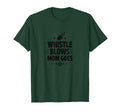 Whistle Blows Mom Goes Soccer Parent T-Shirt - Aesthetic Graphic for Adults - T-Shirt, Sweatshirt, Hoodie