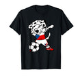 Dabbing Dalmatian Czech Republic T-Shirt - Unique Graphic for Adults - T-Shirt, Sweatshirt, Hoodie