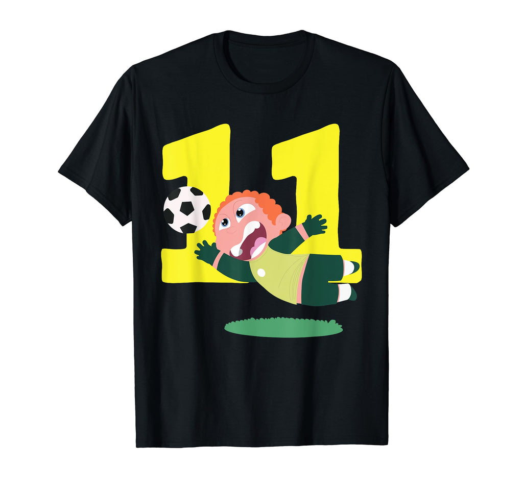 11Th Birthday 11 Years Soccer T-Shirt - Fun Novelty Design for Adults - T-Shirt, Sweatshirt, Hoodie