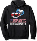 Latino Countries Love Heart Proud Hispanic Heritage - Adult & Kids T-Shirts, Sweatshirts & Hoodies apparel design preview 1