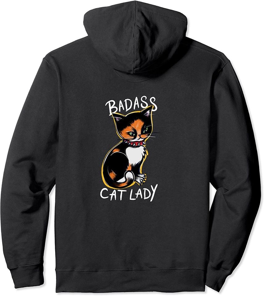 Badass Cat Mom - Adult & Kids T-Shirts, Sweatshirts & Hoodies apparel design preview 1