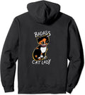 Badass Cat Mom - Adult & Kids T-Shirts, Sweatshirts & Hoodies apparel design preview 1