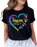 Personalized Mother's Day Grandma Heart Mom, Casual - Adult & Kids T-Shirts, Sweatshirts & Hoodies apparel design preview 1