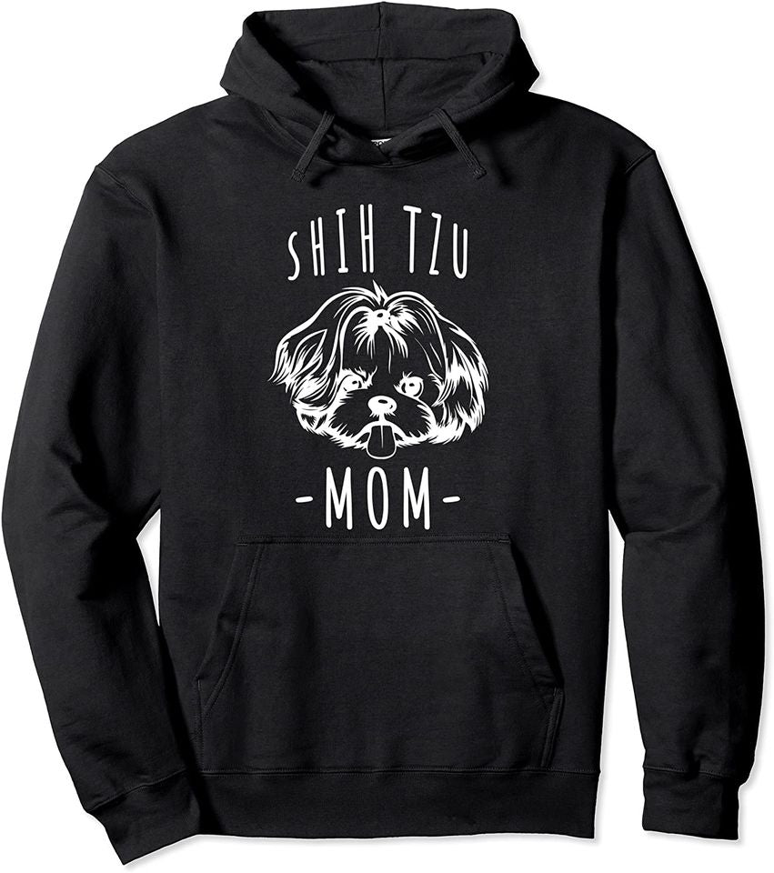 Shih Tzu Mom - Adult & Kids T-Shirts, Sweatshirts & Hoodies apparel design preview 1
