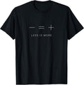 Unisex Cool Minimalist Style Less is More - Adult & Kids T-Shirts, Sweatshirts & Hoodies apparel design preview 1
