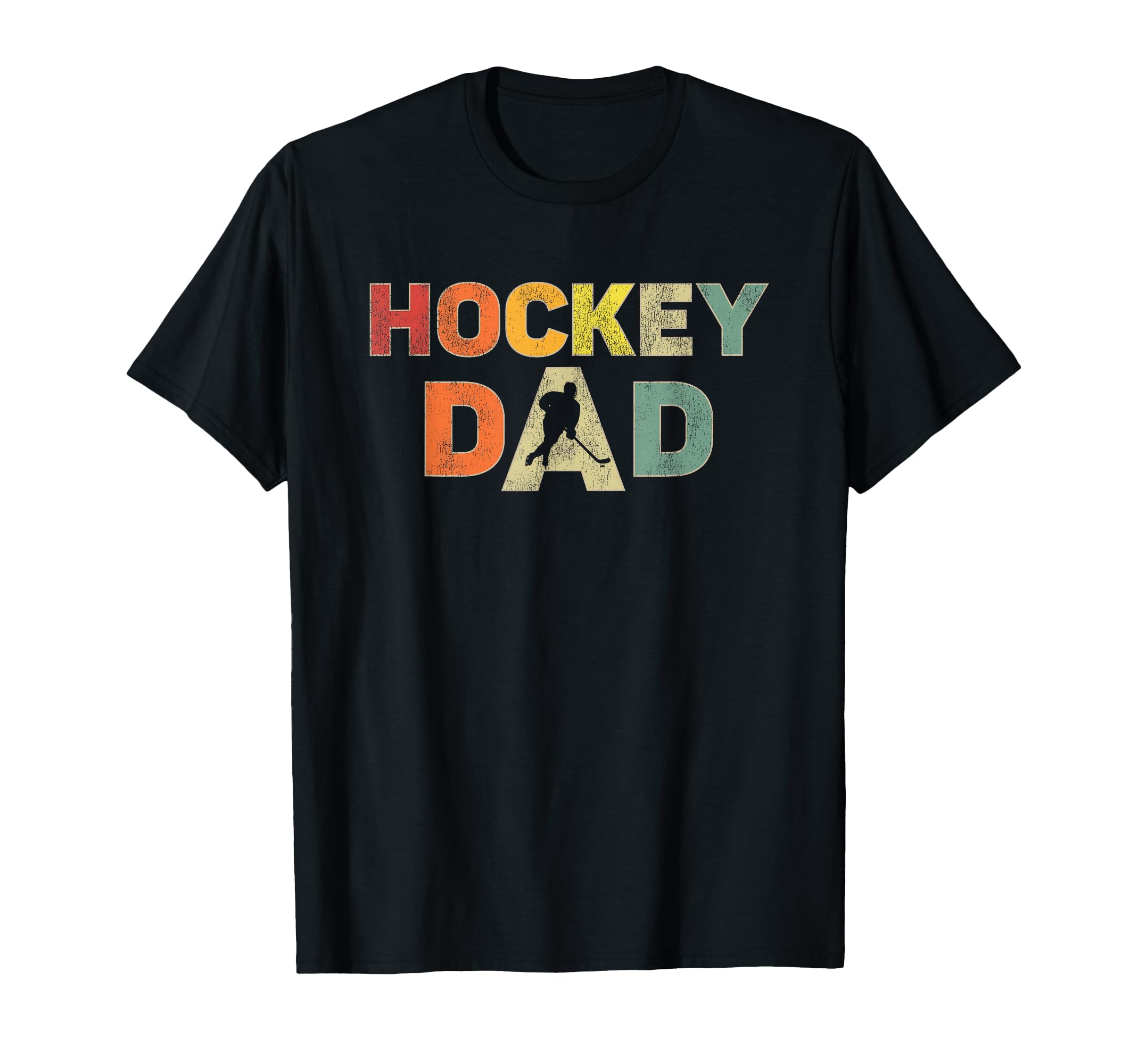 Ice Hockey Dad Father Hockey Dad T-Shirt - Casual Everyday Wear Unisex - T-Shirt, Sweatshirt, Hoodie