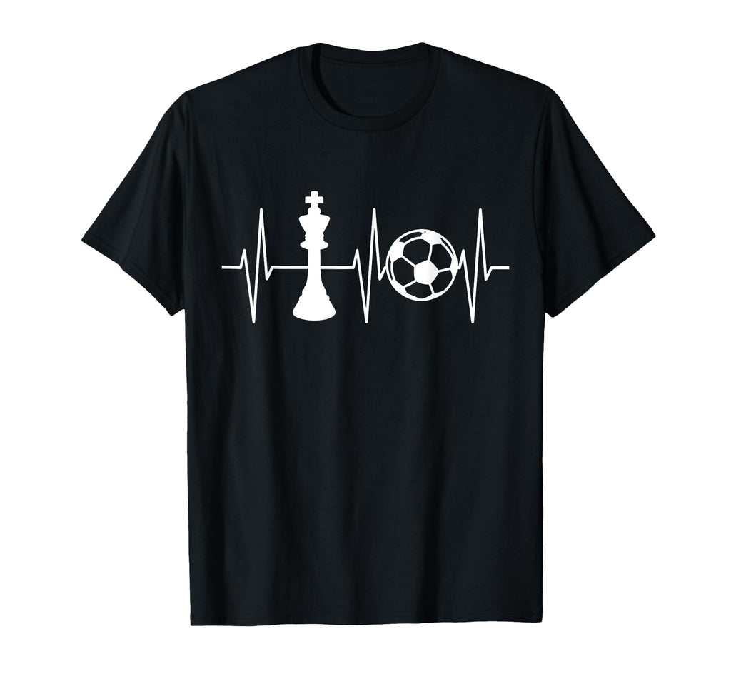 Funny Chess Soccer Player Chess Player T-Shirt - Minimalist Print Unisex - T-Shirt, Sweatshirt, Hoodie