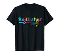 Mens Rodfather Tie Dye Fishing T-Shirt - Casual Everyday Wear for Adults - T-Shirt, Sweatshirt, Hoodie