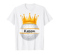 Novelty Golf Personalized Name Kason T-Shirt - Novelty Apparel for Adults - T-Shirt, Sweatshirt, Hoodie
