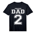 Number 2 Custom Proud Soccer Futbol T-Shirt - Custom Art Print for Adults - T-Shirt, Sweatshirt, Hoodie