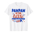 Pawpaw Little Firecracker Fourth July T-Shirt - Minimalist Print Unisex - T-Shirt, Sweatshirt, Hoodie