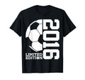 10Th Birthday Soccer 2016 T-Shirt - Minimalist Print for Adults - T-Shirt, Sweatshirt, Hoodie