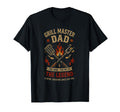Grill Dad Bbq Master Barbecue Cooking Mens T-Shirt - Unique Graphic Unisex - T-Shirt, Sweatshirt, Hoodie