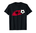 Albania Flag Albanian Soccer Flag Albanian T-Shirt - Novelty Apparel Unisex - T-Shirt, Sweatshirt, Hoodie