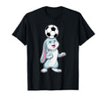 Rabbit Soccer Player Soccer Sports T-Shirt - Aesthetic Graphic for Adults - T-Shirt, Sweatshirt, Hoodie