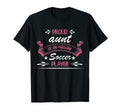 Proud Aunt Awesome Soccer Player T-Shirt - Fun Novelty Design Men Women - T-Shirt, Sweatshirt, Hoodie