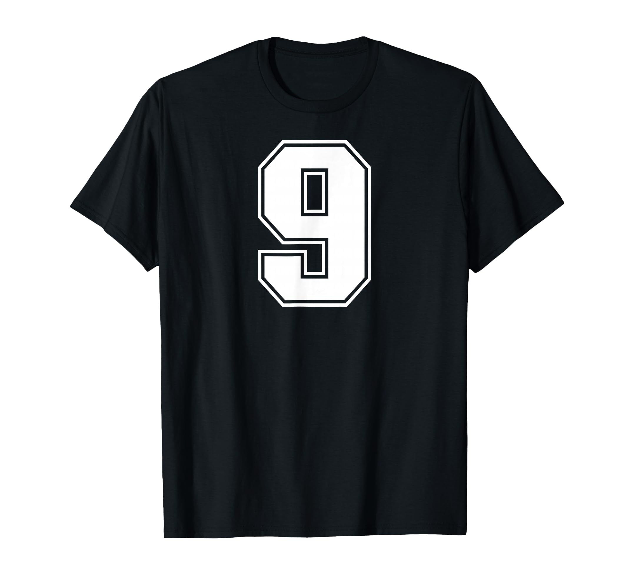 9 Number Nine Team Sports Varsity T-Shirt - Aesthetic Graphic Men Women - T-Shirt, Sweatshirt, Hoodie
