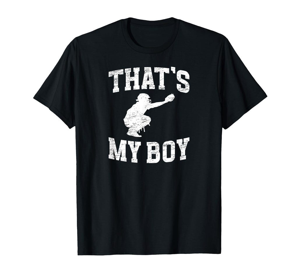 Thats My Baseball Catcher Dad Baseball T-Shirt - Aesthetic Graphic Unisex - T-Shirt, Sweatshirt, Hoodie