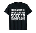 Womens Education Is Important But T-Shirt - Novelty Apparel for Adults - T-Shirt, Sweatshirt, Hoodie