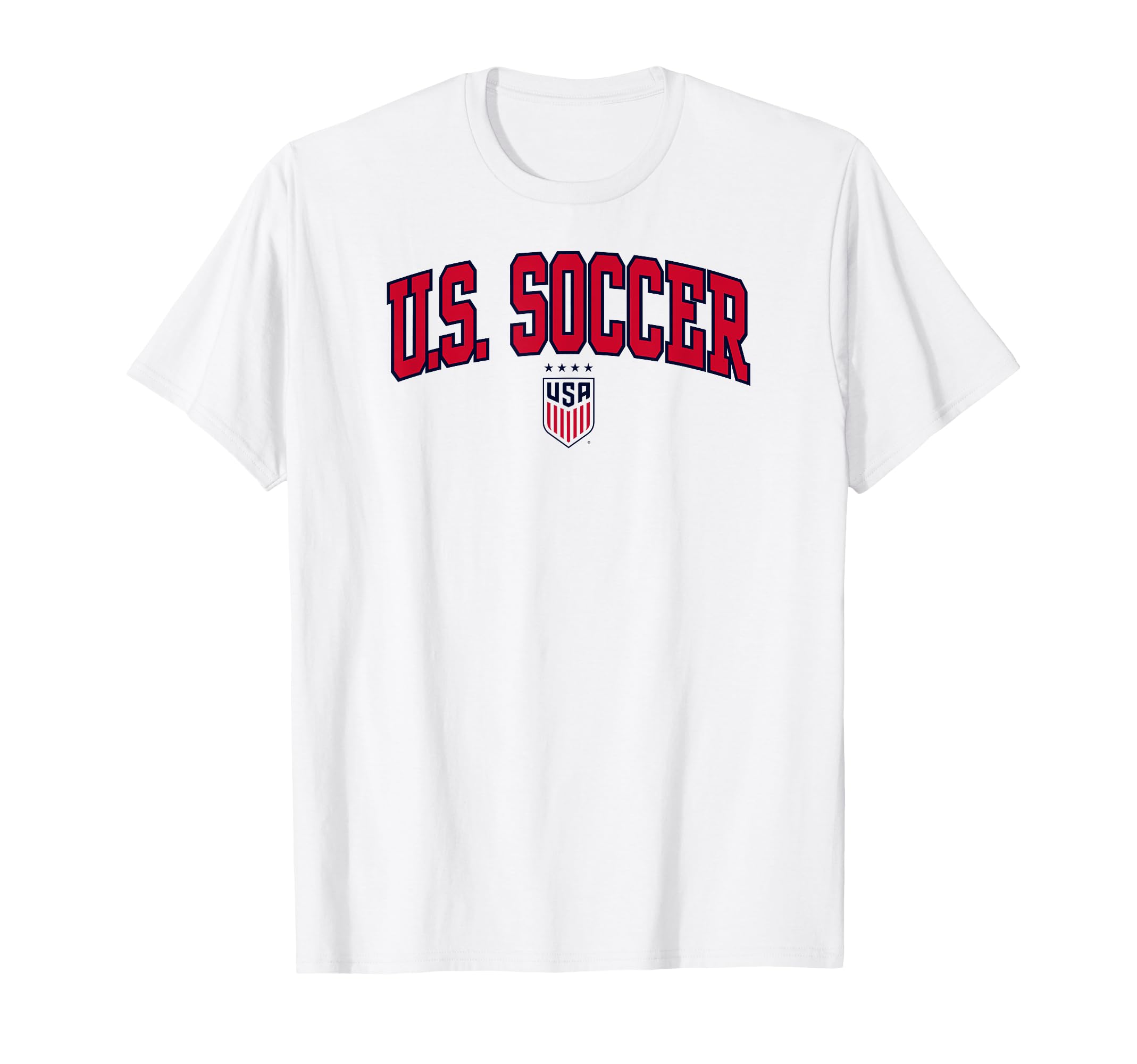 U S Soccer Arch Over White Uswnt T-Shirt - Custom Art Print Unisex - T-Shirt, Sweatshirt, Hoodie