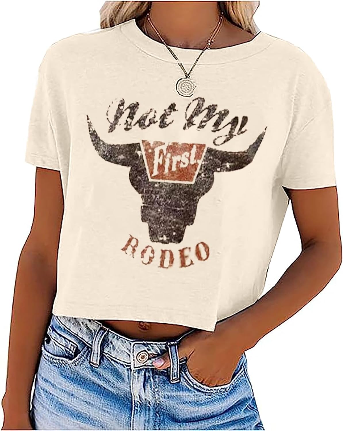 Country Concert Crop Women Vintage Graphic Western - Adult & Kids T-Shirts, Sweatshirts & Hoodies apparel design preview 1