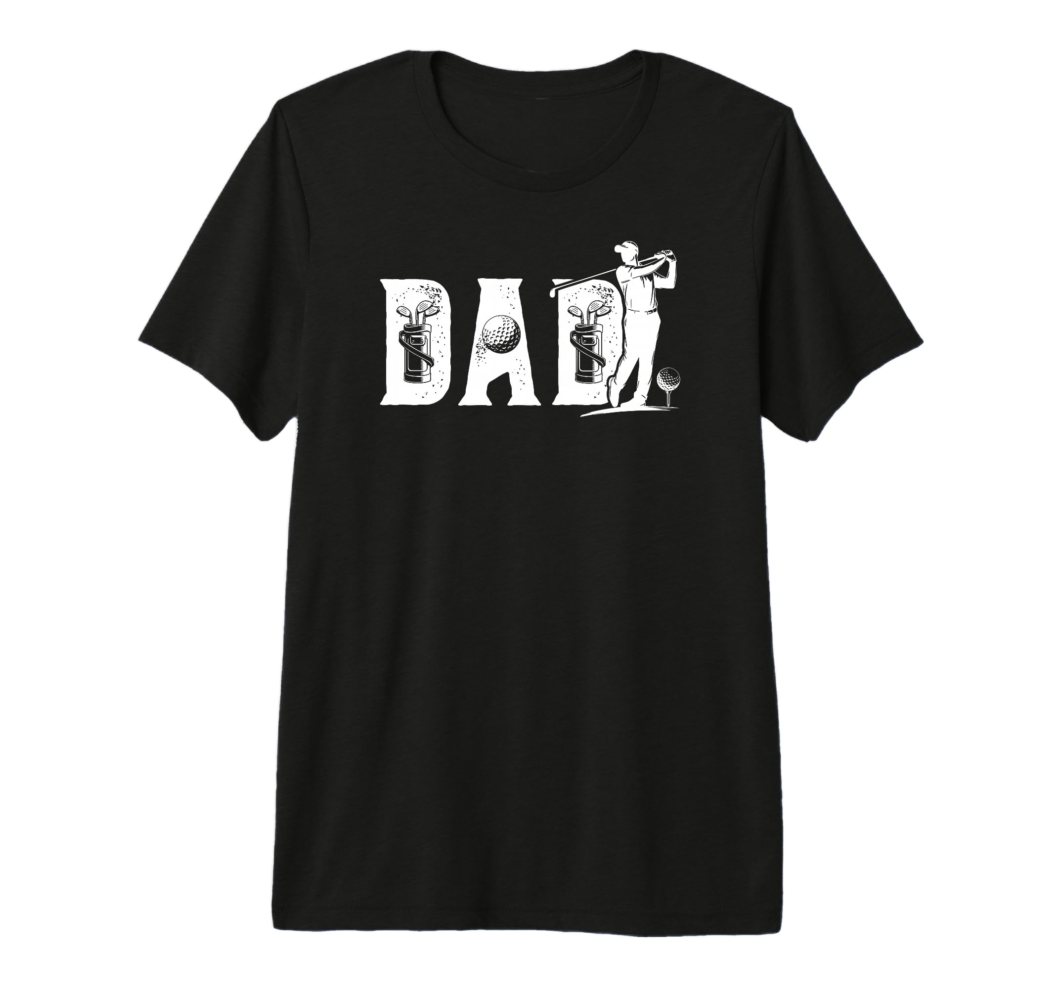 Mens Golf Dad Golfer Dad Golf Player T-Shirt - Casual Everyday Wear Unisex - T-Shirt, Sweatshirt, Hoodie