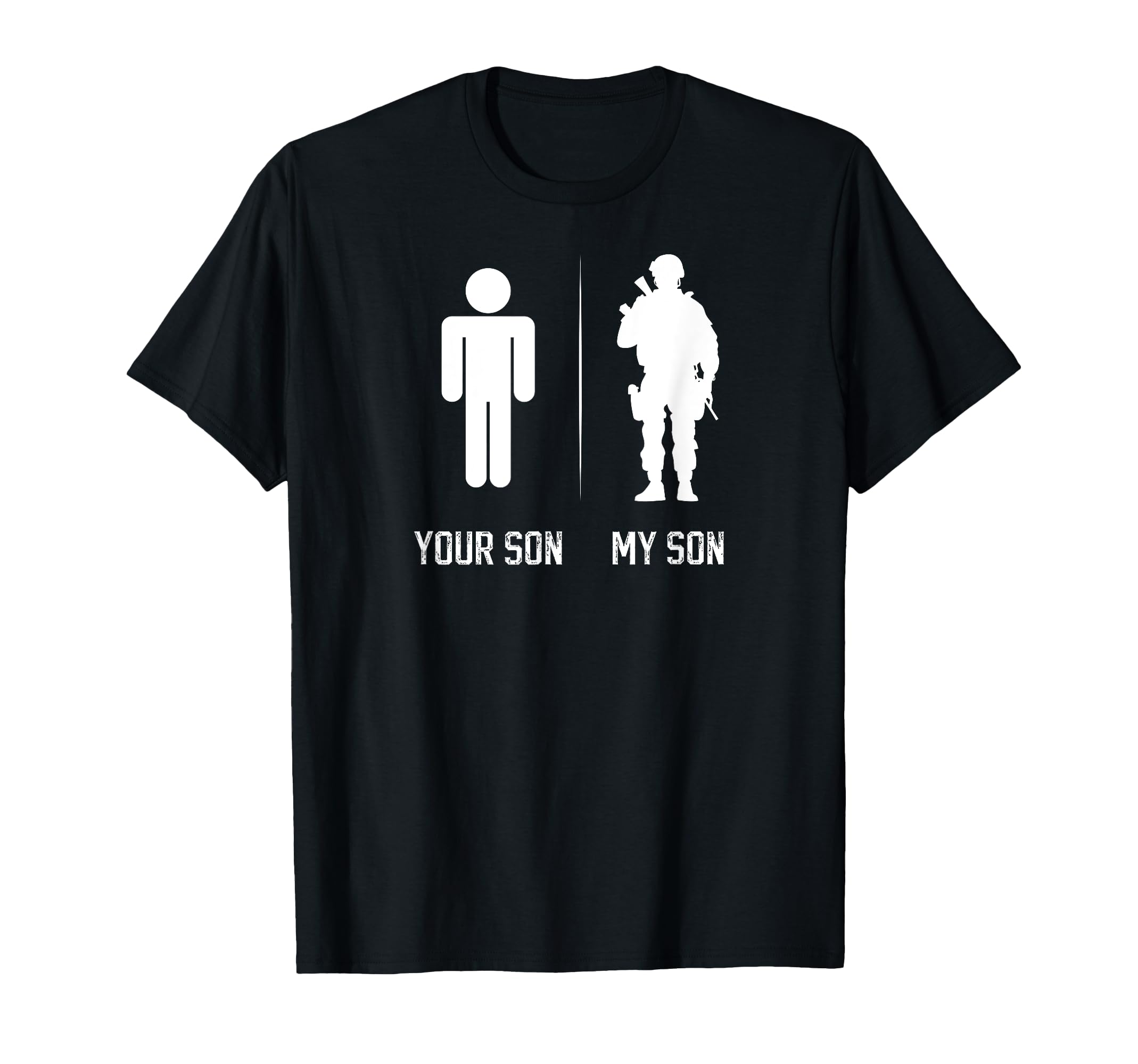 My Son Military Dad Soldier Dad Military T-Shirt - Trendy Graphic Unisex - T-Shirt, Sweatshirt, Hoodie