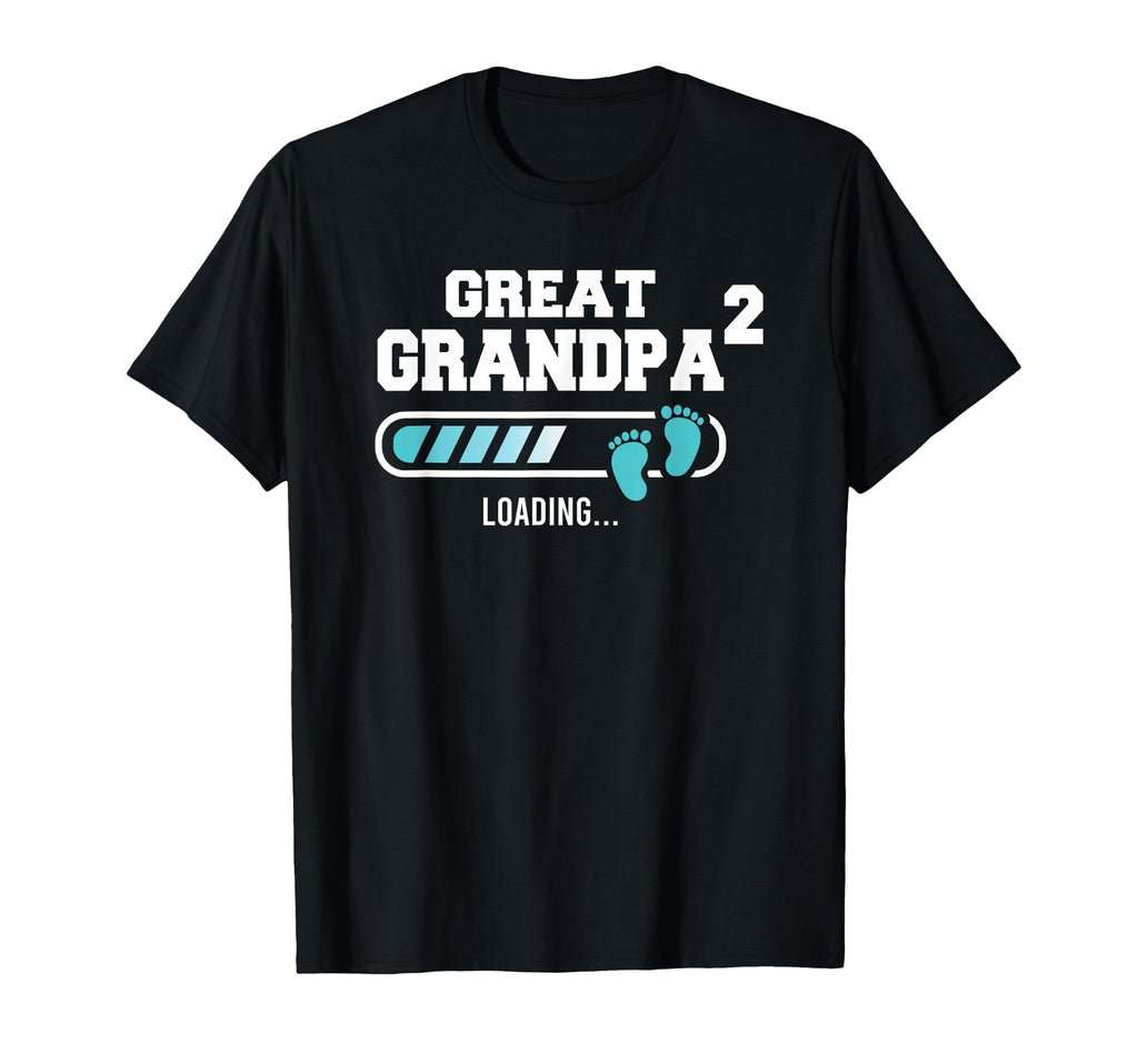 Great Grandpa 2 Second Time Grandpa Funny T-Shirt - Novelty Apparel Unisex - T-Shirt, Sweatshirt, Hoodie