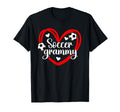 Soccer Grammy Heart Grammy Soccer T-Shirt - Fun Novelty Design Unisex - T-Shirt, Sweatshirt, Hoodie