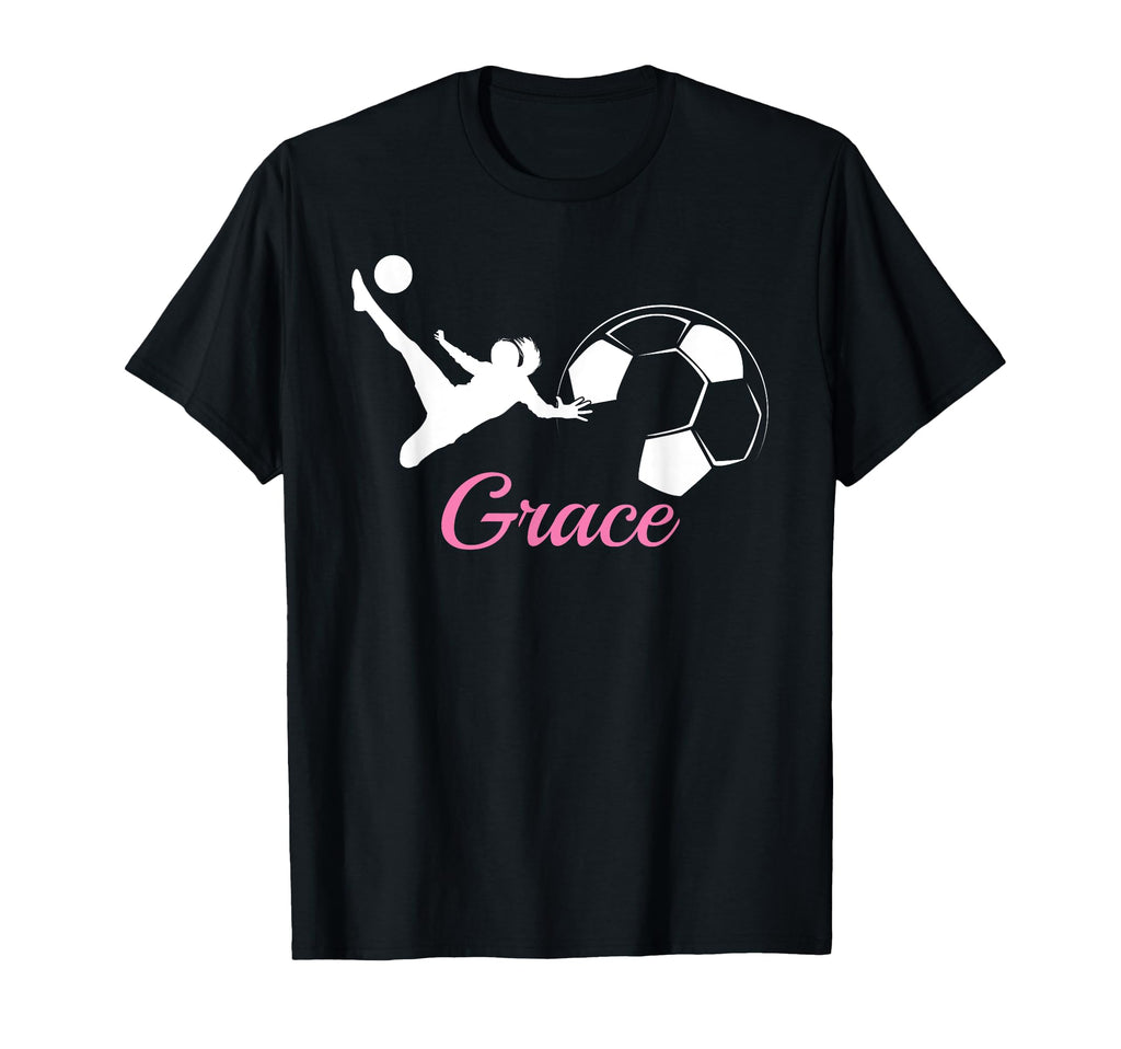 Grace Name Gift Personalized Soccer T-Shirt - Fun Novelty Design Men Women - T-Shirt, Sweatshirt, Hoodie
